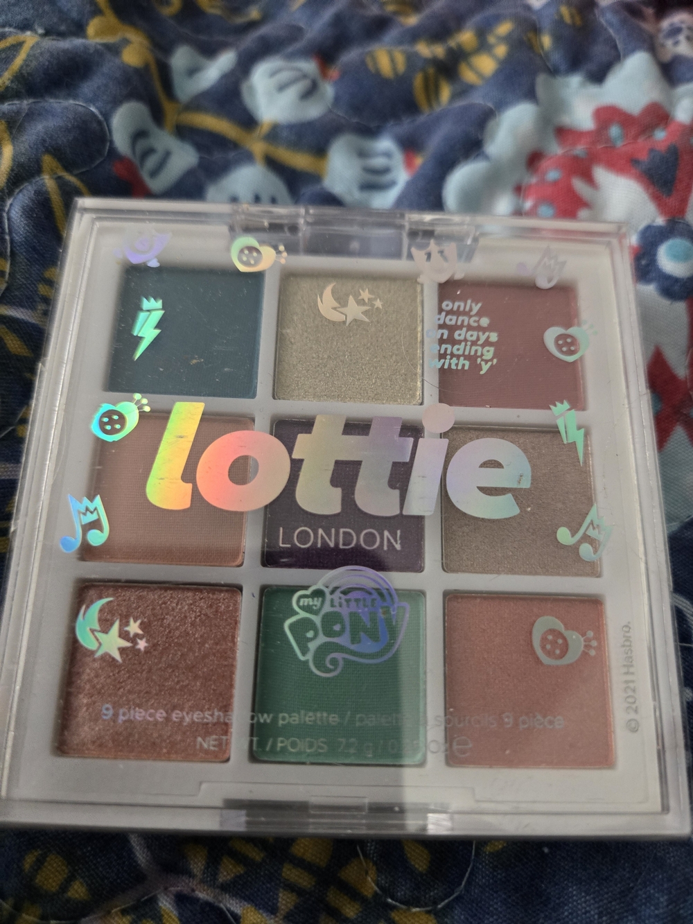 Brand New Lottie London Limited Edition My Little Pony Eyeshadow Palette
